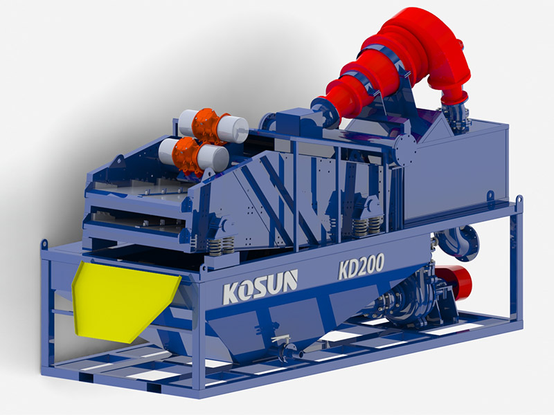 KD-200盾構(gòu)泥水處理系統(tǒng)